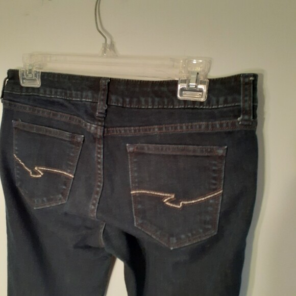 jeans A.n.a denim blue jeans pants ana  dark wash womens 28 casual 6 8 10 - Picture 6 of 11